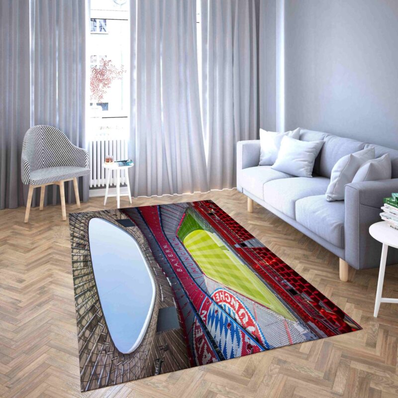Allianz Arena Bayern Munich Fc Carpet Area Rug 5