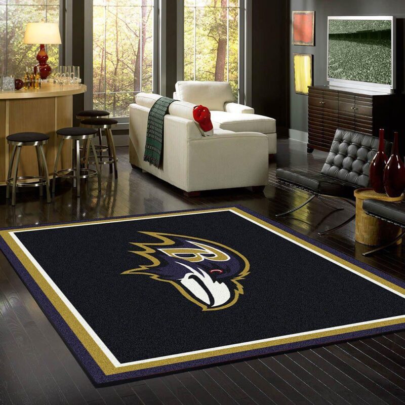 Baltimore Ravens Nfl Carpet Area Rug