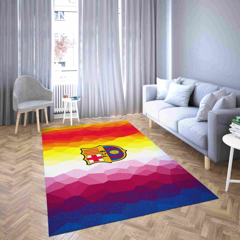 Barcelona Brilliant Football Club Carpet Area Rug