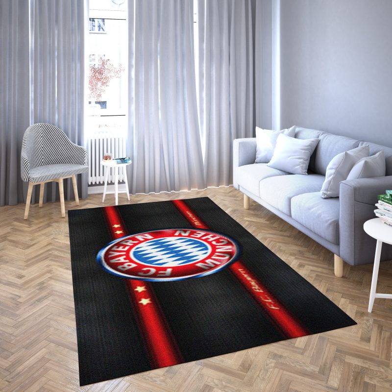 Bayern Doppellinie Auf Hintergrund Carpet Area Rug Wohnzimmer Bereichswolldecke