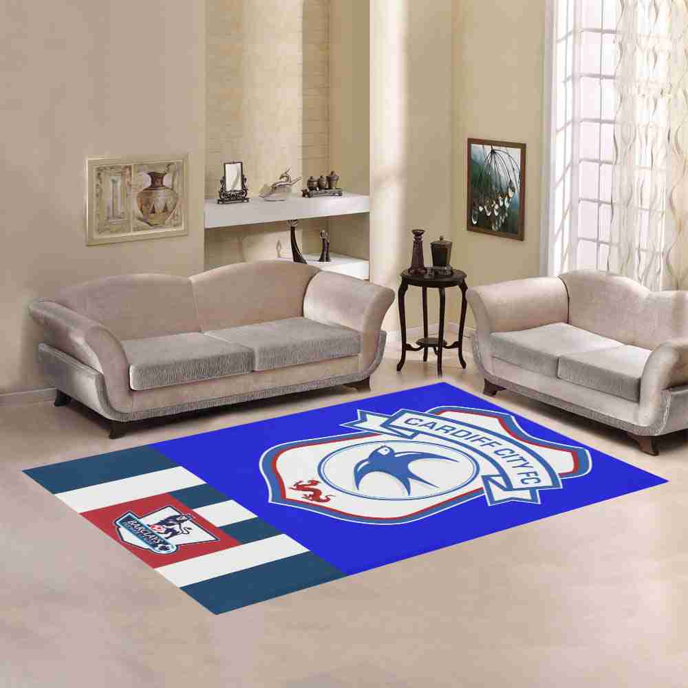 Cardiff City Carpet Area Rug