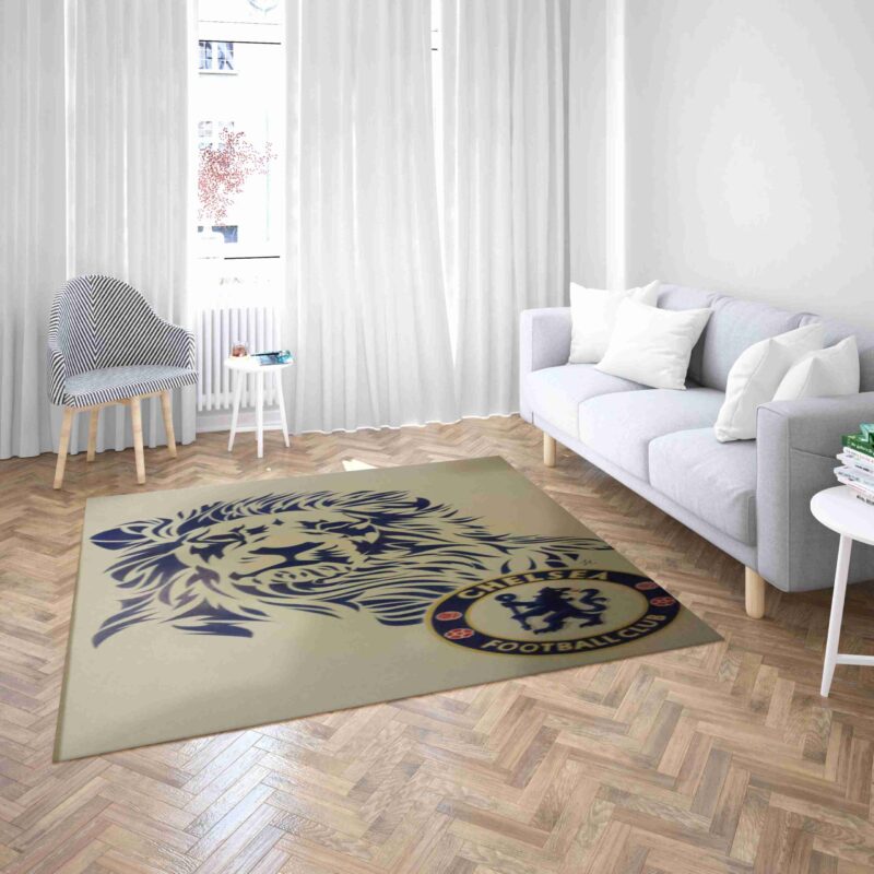 Chelsea Football Club Machtiger Lowe Carpet Area Rug
