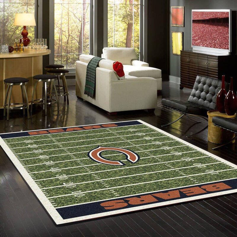 Chicago Bears Nfl Carpet Area Rug 1