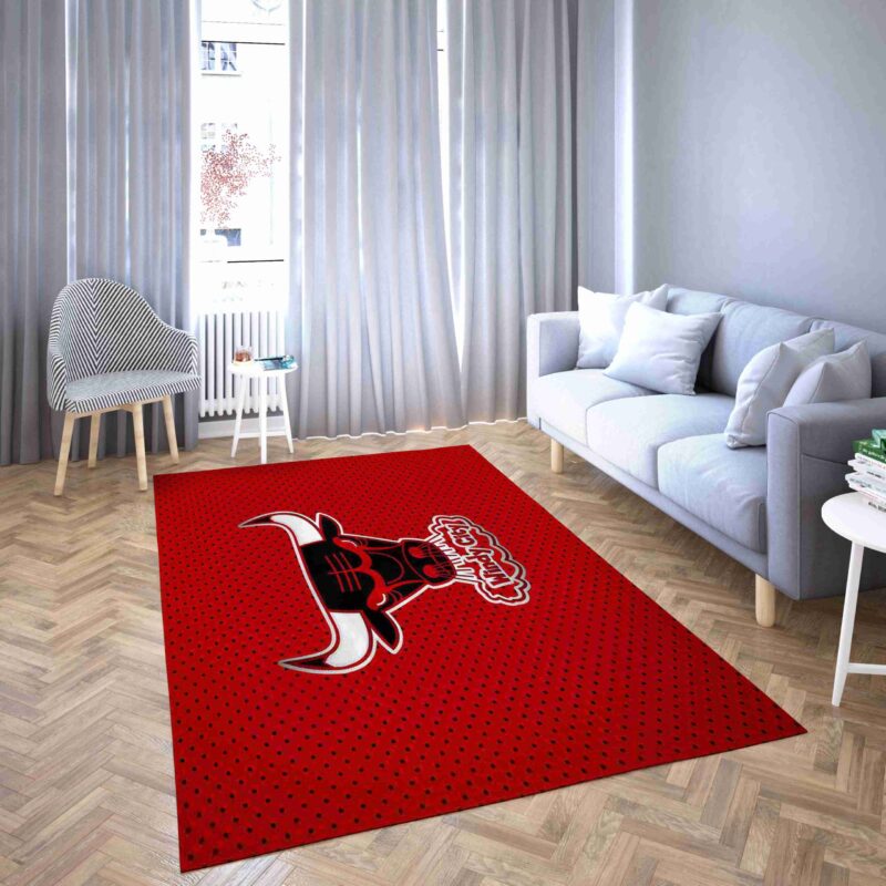 Chicago Bulls Windige Stadt Logo Carpet Area Rug