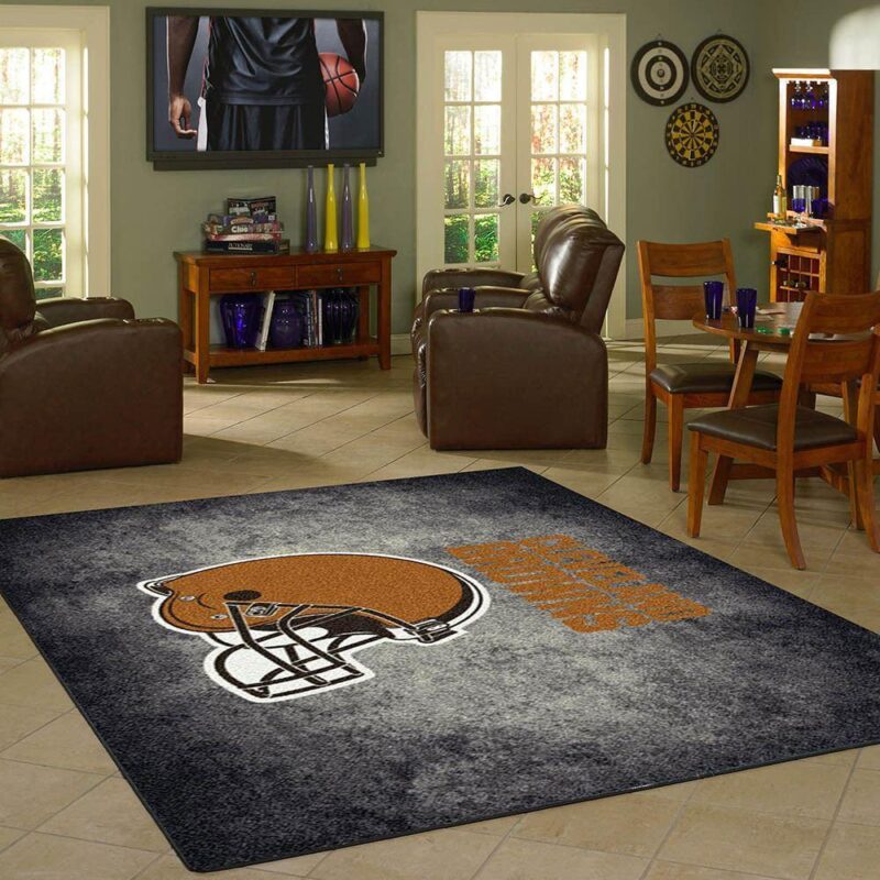 Cleveland Browns Nfl Carpet Area Rug 1