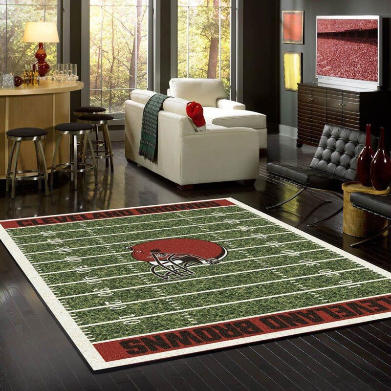 Cleveland Browns Nfl Carpet Area Rug 2