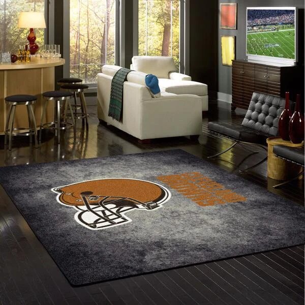 Cleveland Browns Wiederholen Carpet Area Rug 1