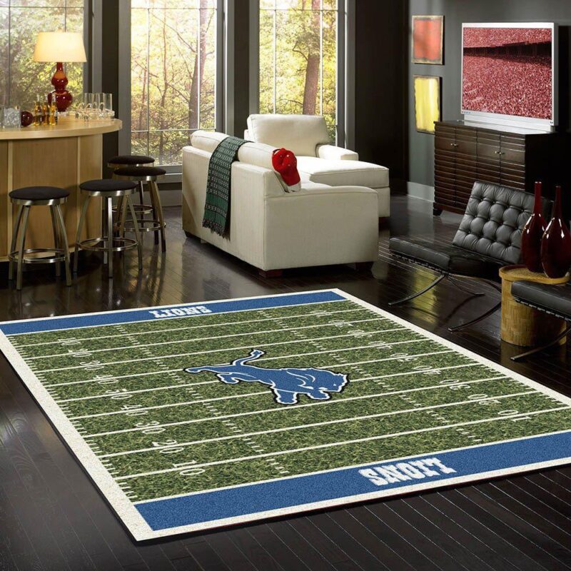 Detroit Lions Carpet Area Rug