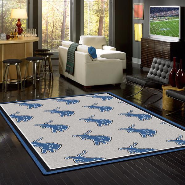Detroit Lions Wiederholen Carpet Area Rug