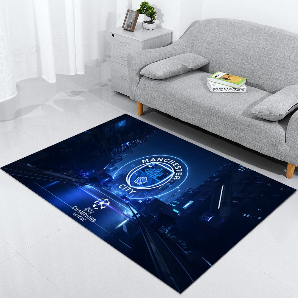 Manchester City Carpet Area Rug 87